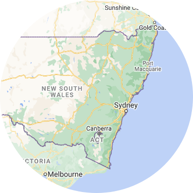 Map of NSW